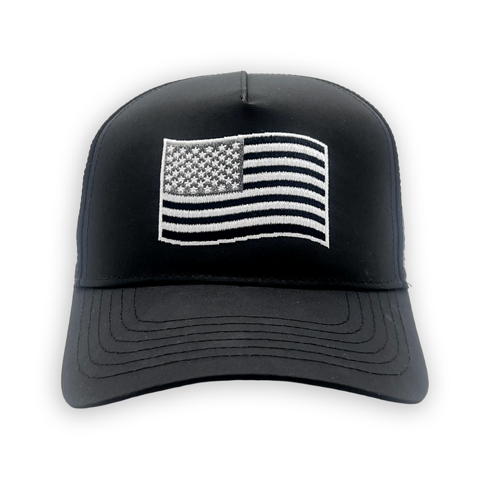USA Shadow Noir Structured VP Hat - front view