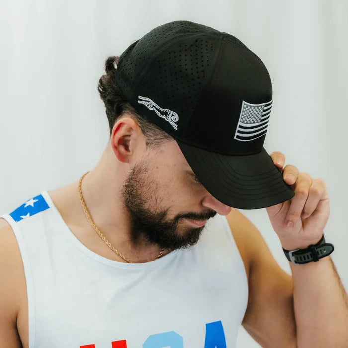 USA Shadow Noir Structured VP Hat (Unisex)