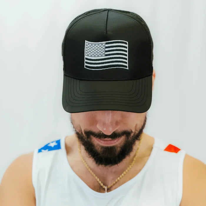 USA Shadow Noir Structured VP Hat (Unisex)