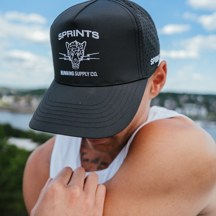 Vault Jag Black Structured VP Hat - front view