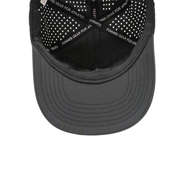 Vault Jag Black Structured VP Hat (Unisex)