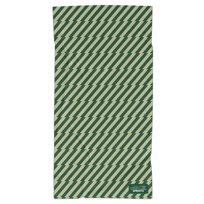 Close-up of the Velocity Blitz Green Car Seat Cover Towel