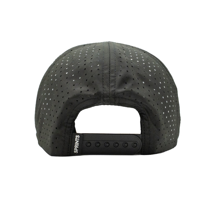 Velocity Sprints - Black EZ Rope Snapback Hat (Unisex)