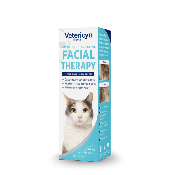 Vetericyn Plus® Antimicrobial Feline Facial Therapy