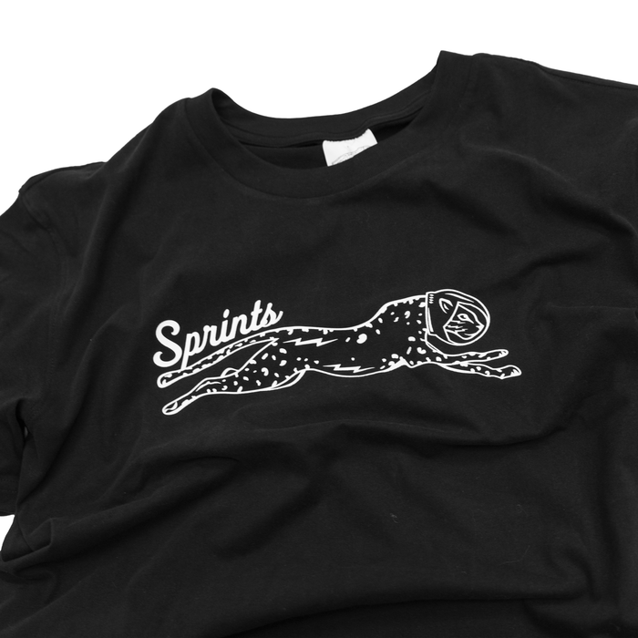 Victory Sprints Luxe Suprima Cotton Tee - Black (Unisex)