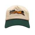 Victory Sprints Max Relax Green EZ Rope Snapback Hat - front view