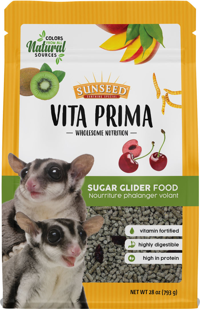 SS VITA PRIMA SUGAR GLIDER FOOD 28OZ