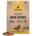 Vital Essentials Freeze-Dried Raw Protein Duck Crunchy Mini Nibs Meal or Mixer Dog Food