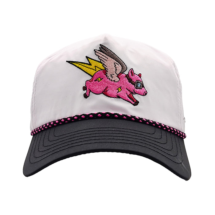 We Run Cincy 2026 EZ Rope Snapback Hat - front view