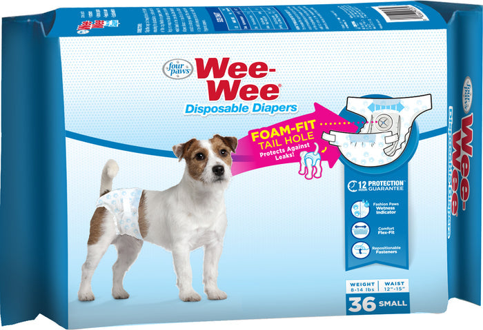 FP WEE WEE DISPOSABLE DIAPERS SM 36PK