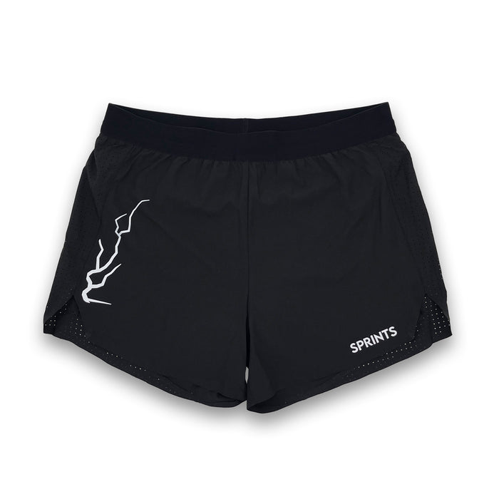 Avigate 4 inch Mercy Short in Dystopian print - flat lay