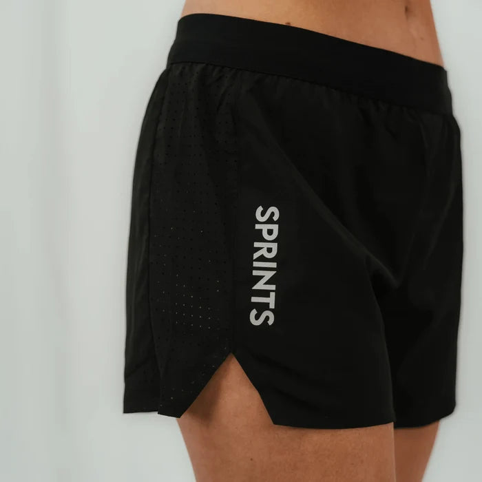 Womens Avigate 4" Mercy Short - Stealth Black