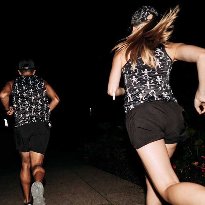 Womens Core Zero Running Tank - Skeleton Crew