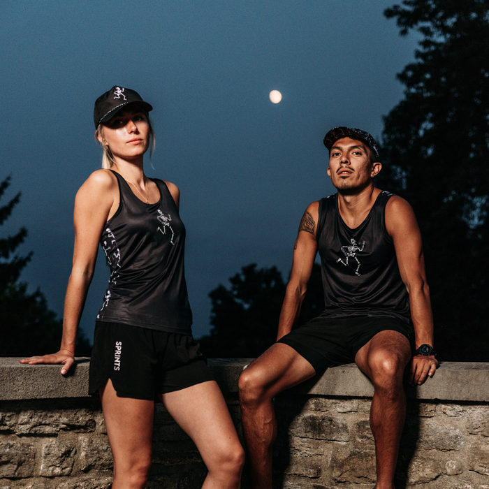 Womens Core Zero Running Tank - Skeleton Crew