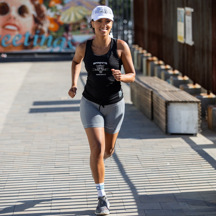 Womens Core Zero Running Tank - Vault Jag Black