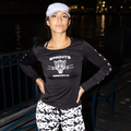 Womens Core Zero Tech Long Sleeve - Vault Jag Black Flash Reflective