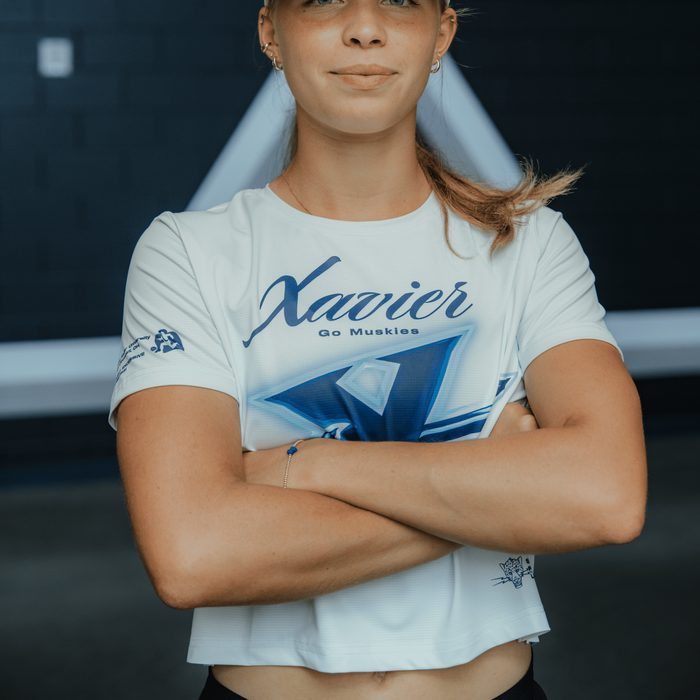 Womens Core Zero Tech Tee - Xavier University