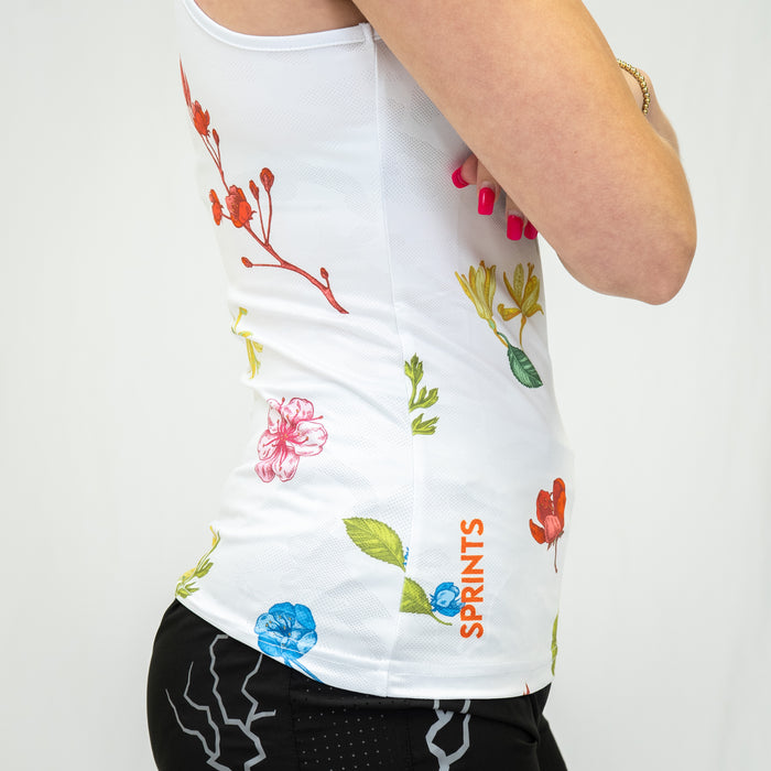 Womens Running Tank - Bloomsgate