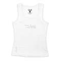 Womens Running Tank - Shock Beast Miles Flash Reflective - front view