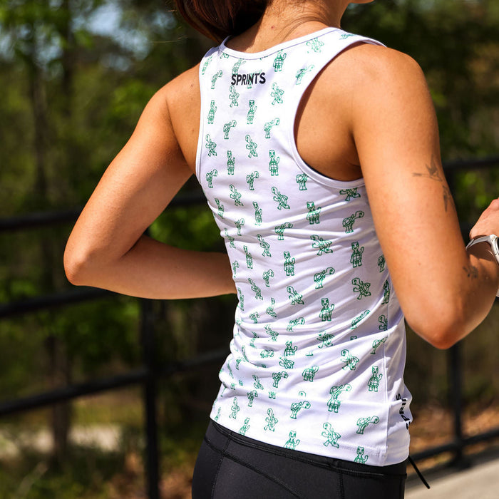 Womens Running Tank - Slow Days Still Count