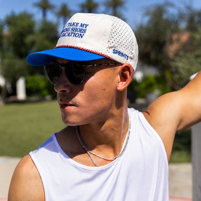 Yes, I Take My Running Shoes on Vacation EZ Rope Snapback (Unisex)