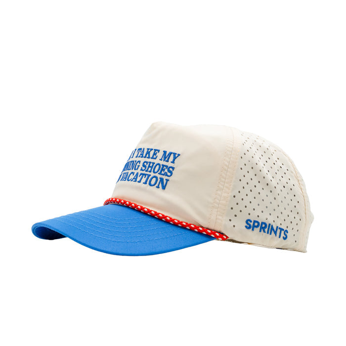 Yes, I Take My Running Shoes on Vacation EZ Rope Snapback (Unisex)