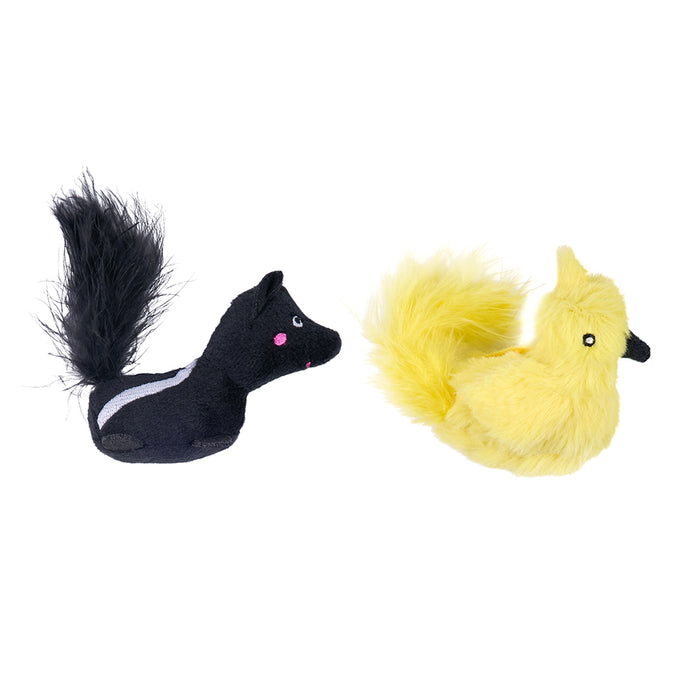 ZippyClaws® 4-Pack – Critters Cat Toy