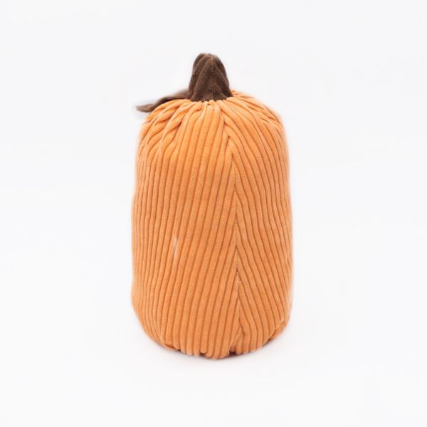ZippyPaws Halloween Jumbo Pumpkin Orange Dog Toy